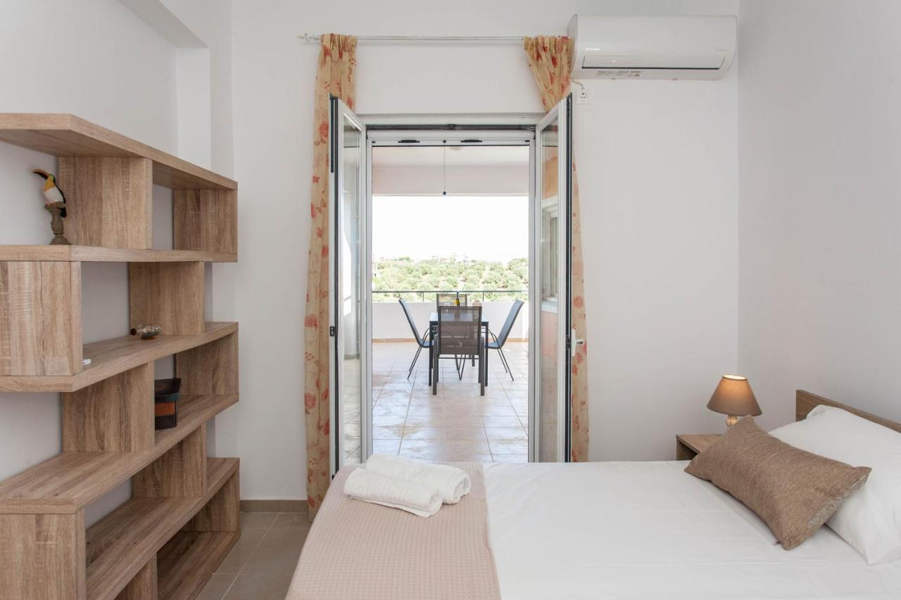 Hillside Seaview Apartment Stalós Dış mekan fotoğraf