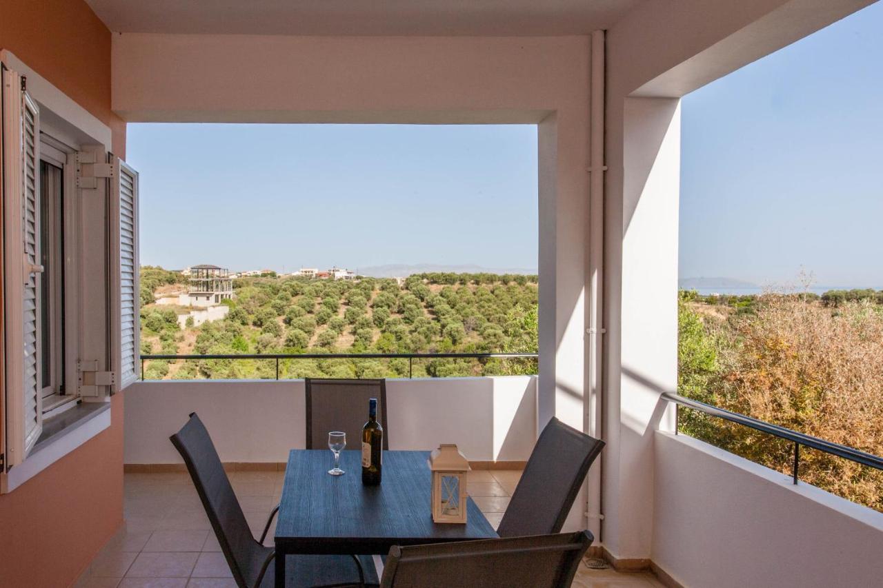 Hillside Seaview Apartment Stalós Dış mekan fotoğraf